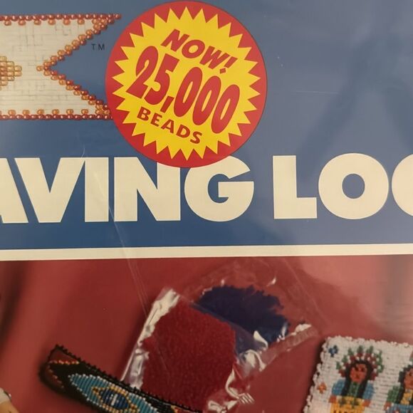 Pastime Indian Deluxe Metal Frame Bead Weaving Loom Vintage 1993 New in box! - Picture 3 of 5